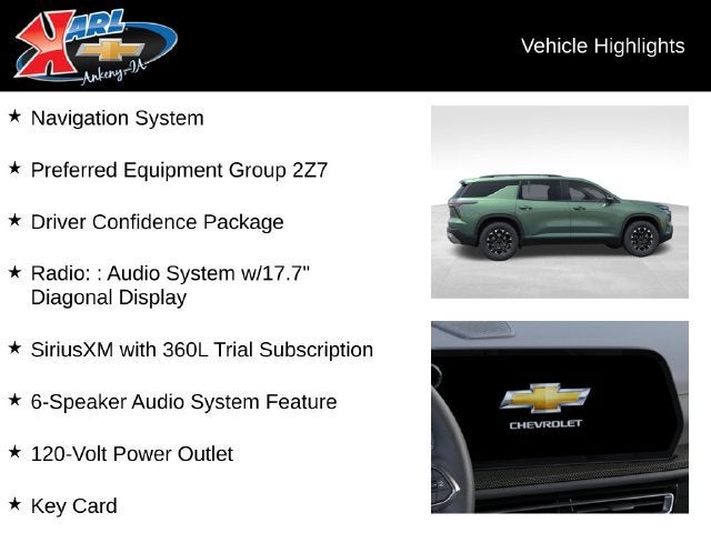2027 Chevrolet Traverse Z71