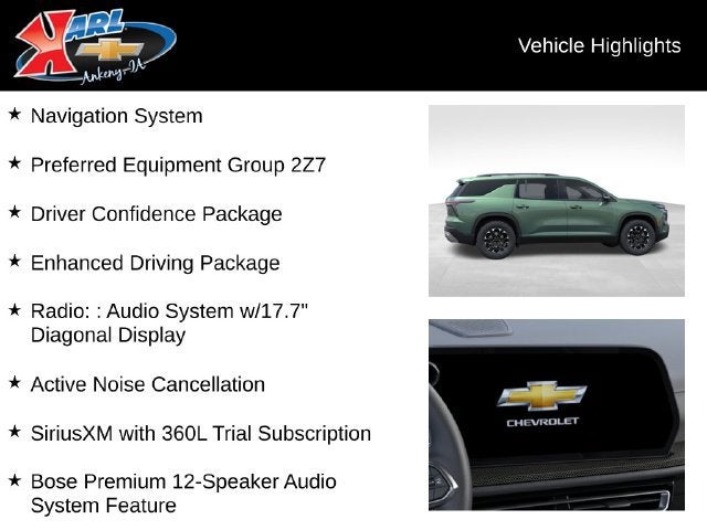 2027 Chevrolet Traverse Z71