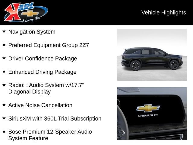 2027 Chevrolet Traverse Z71