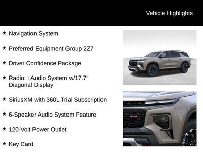2027 Chevrolet Traverse Z71