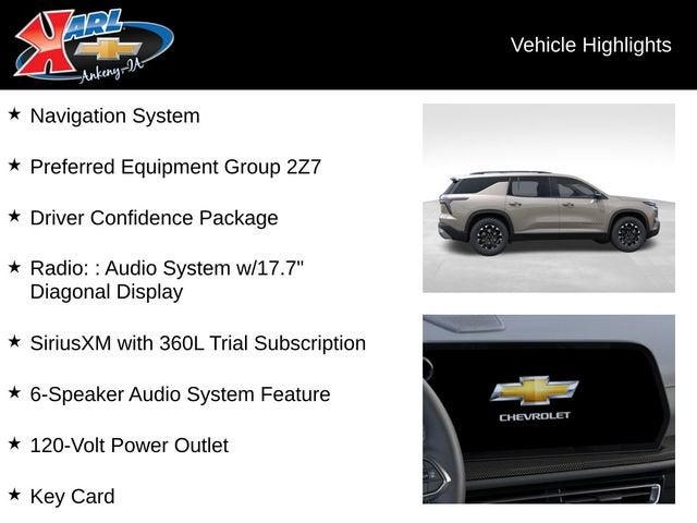 2027 Chevrolet Traverse Z71