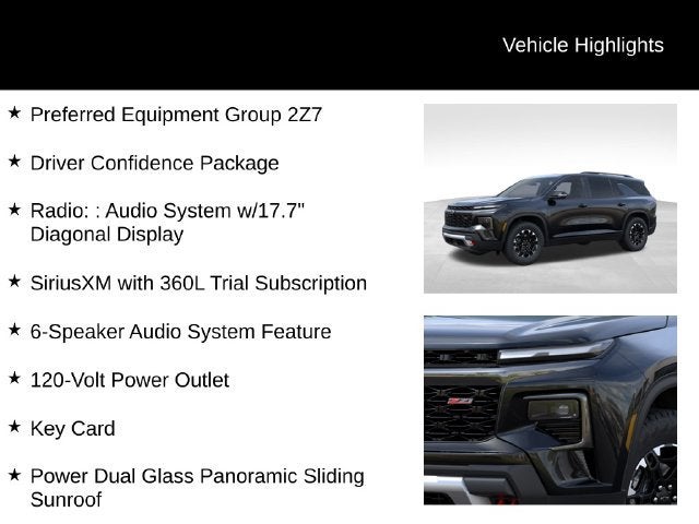 2027 Chevrolet Traverse Z71