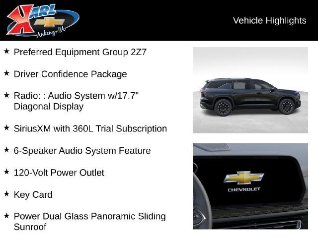 2027 Chevrolet Traverse Z71