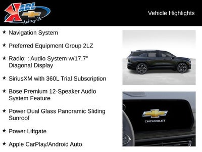 2027 Chevrolet Traverse High Country