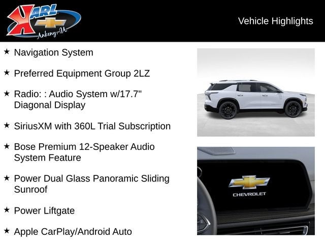 2026 Chevrolet Traverse High Country