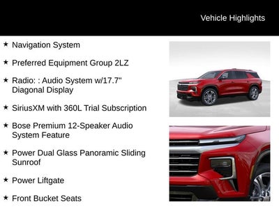 2026 Chevrolet Traverse High Country