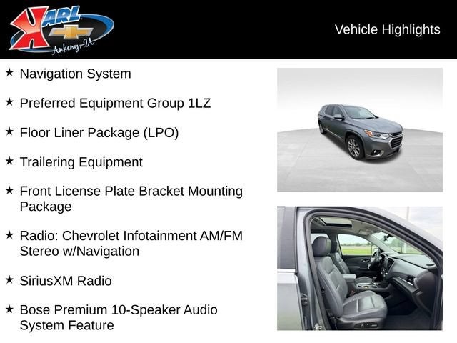 2019 Chevrolet Traverse Premier
