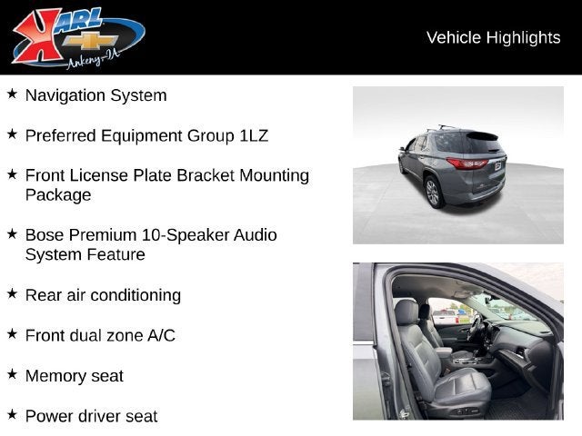 2020 Chevrolet Traverse Premier