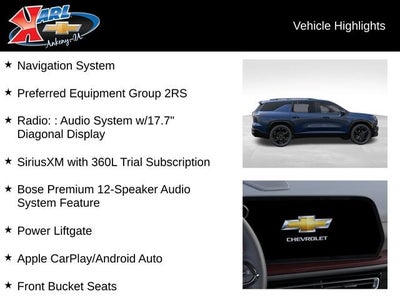 2027 Chevrolet Traverse RS