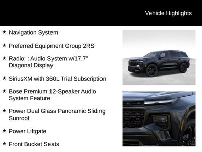 2027 Chevrolet Traverse RS