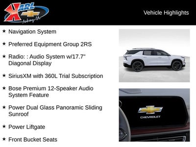2027 Chevrolet Traverse RS