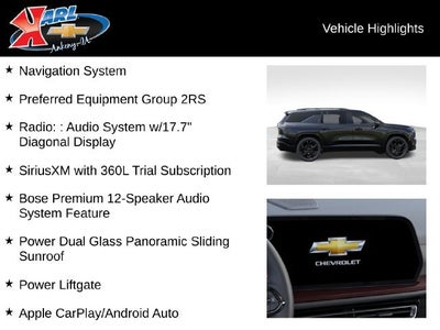 2027 Chevrolet Traverse RS