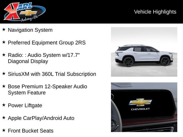 2027 Chevrolet Traverse RS