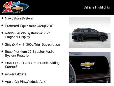 2027 Chevrolet Traverse RS