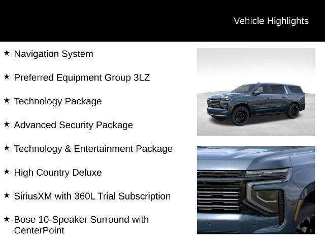 2027 Chevrolet Suburban High Country