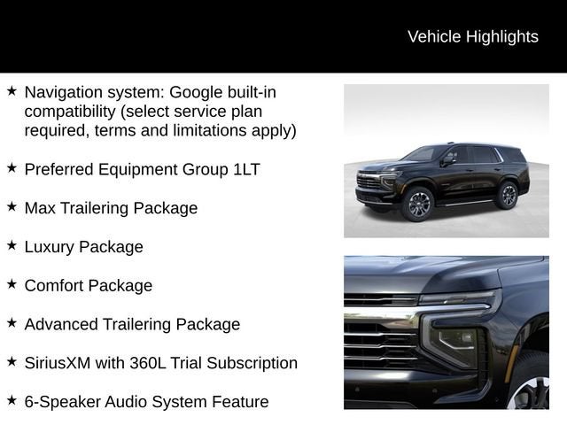 2026 Chevrolet Tahoe LT
