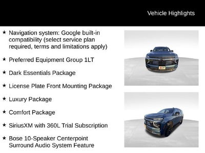 2025 Chevrolet Tahoe LT