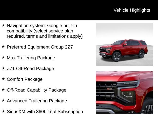 2026 Chevrolet Tahoe Z71
