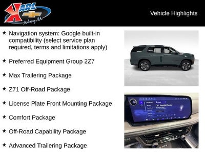 2026 Chevrolet Tahoe Z71