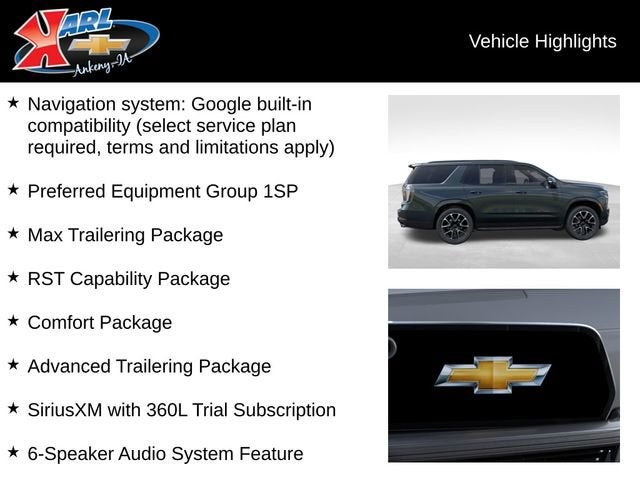 2026 Chevrolet Tahoe RST