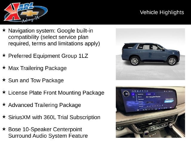 2025 Chevrolet Tahoe Premier