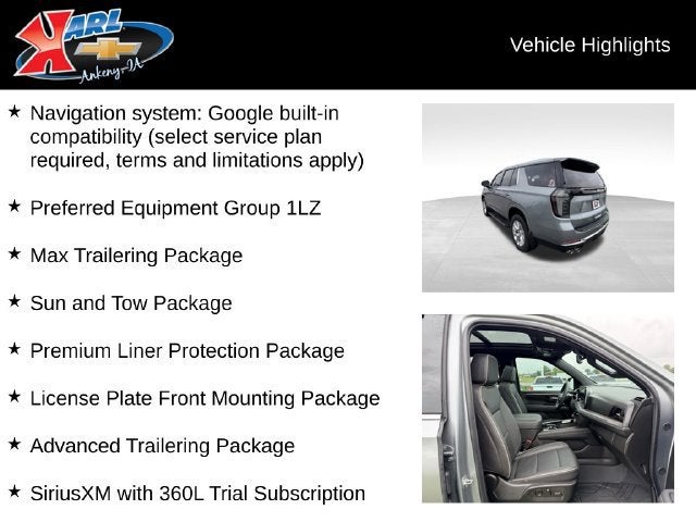 2025 Chevrolet Tahoe Premier