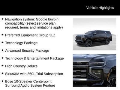 2026 Chevrolet Tahoe High Country