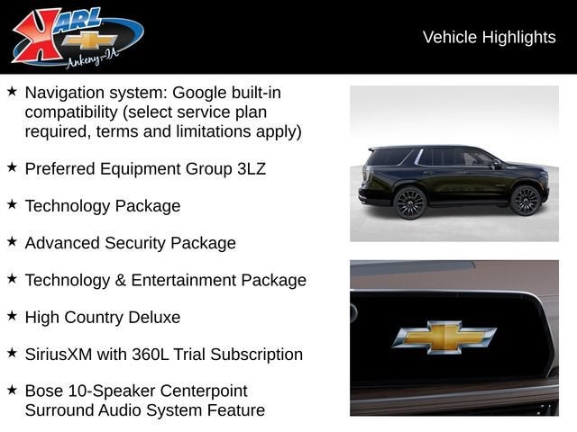 2026 Chevrolet Tahoe High Country