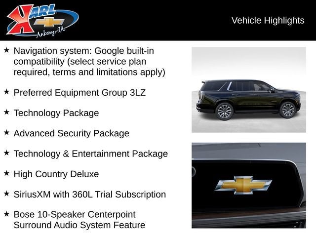 2026 Chevrolet Tahoe High Country