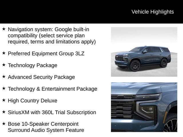 2026 Chevrolet Tahoe High Country