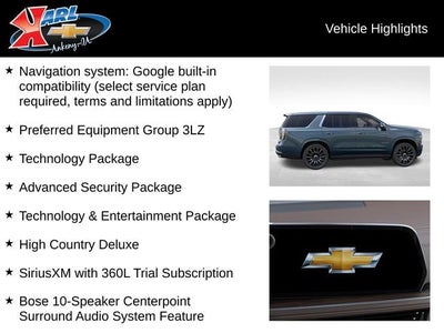 2026 Chevrolet Tahoe High Country