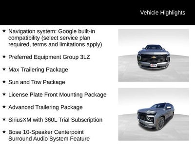 2025 Chevrolet Tahoe High Country