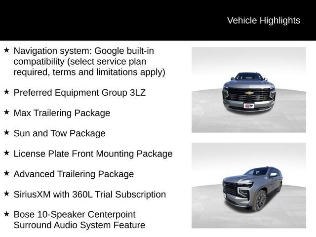 2025 Chevrolet Tahoe High Country