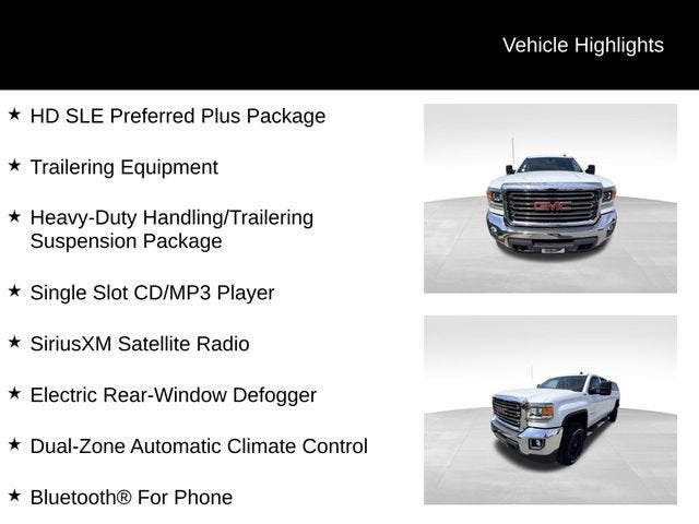 2017 GMC Sierra 2500 HD SLE