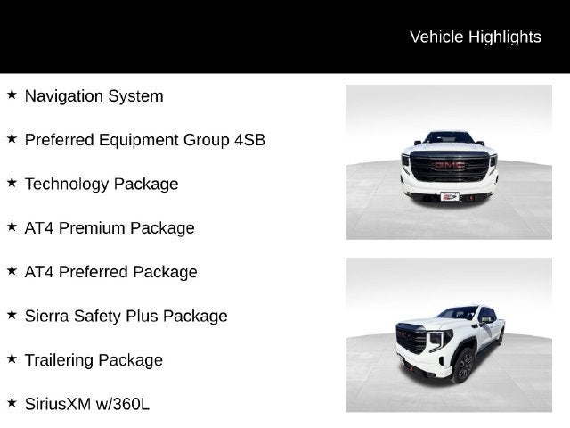 2022 GMC Sierra 1500 AT4