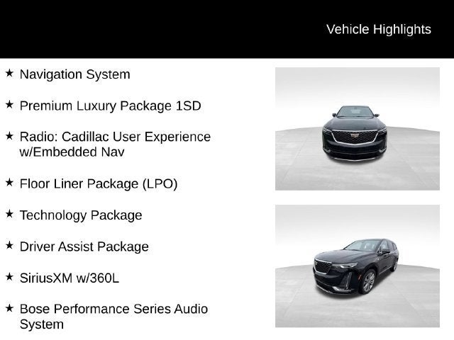 2023 Cadillac XT6 AWD Premium Luxury