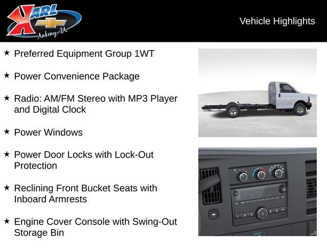 2026 Chevrolet Express Cutaway 3500 1WT