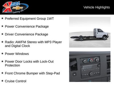 2026 Chevrolet Express Cutaway 3500 1WT
