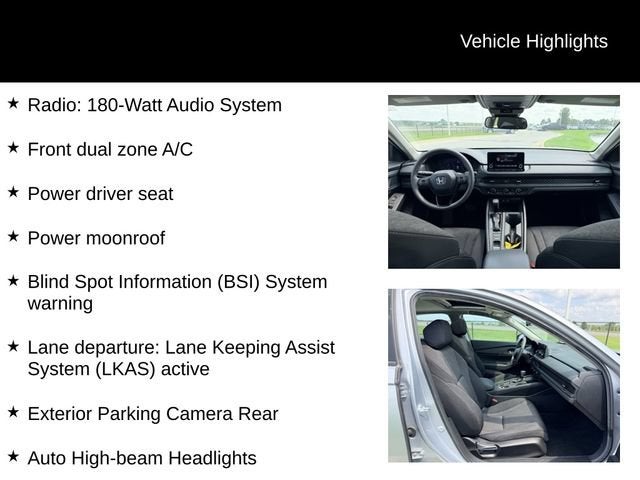 2025 Honda Accord Sedan SE