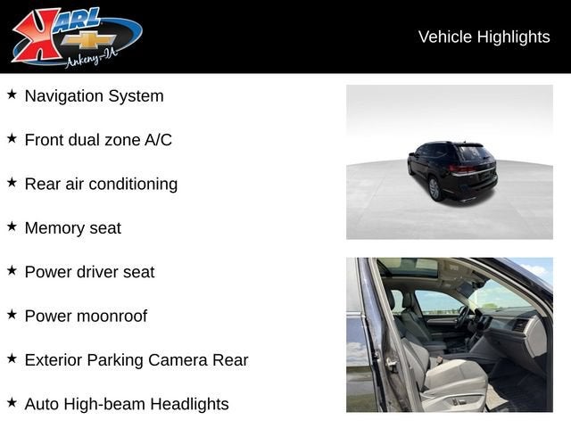 2021 Volkswagen Atlas 2.0T SEL