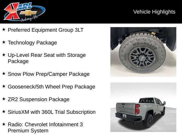 2026 Chevrolet Silverado 2500 HD ZR2