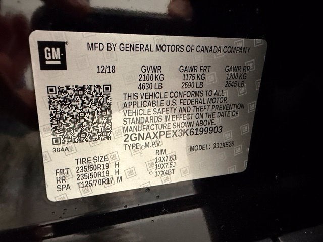2019 Chevrolet Equinox Premier