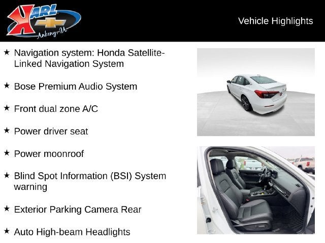 2024 Honda Civic Sedan Touring