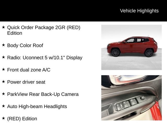 2022 Jeep Compass (RED) Edition 4x4