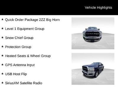 2020 RAM 2500 Big Horn Crew Cab 4x4 6'4" Box
