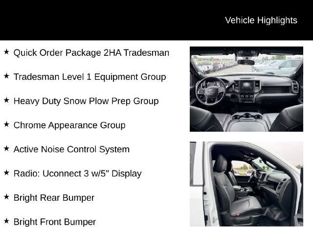 2024 RAM 2500 Tradesman Crew Cab 4x4 8' Box