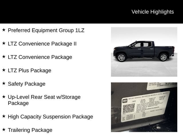 2022 Chevrolet Silverado 1500 LTZ