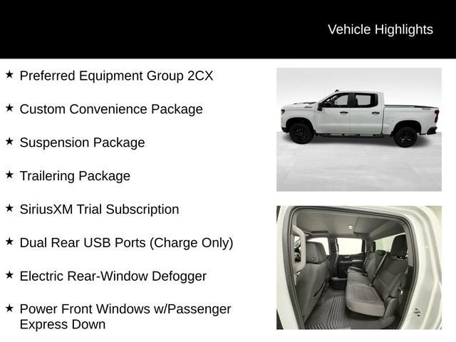2025 Chevrolet Silverado 1500 Custom Trail Boss