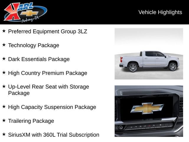 2026 Chevrolet Silverado 1500 High Country