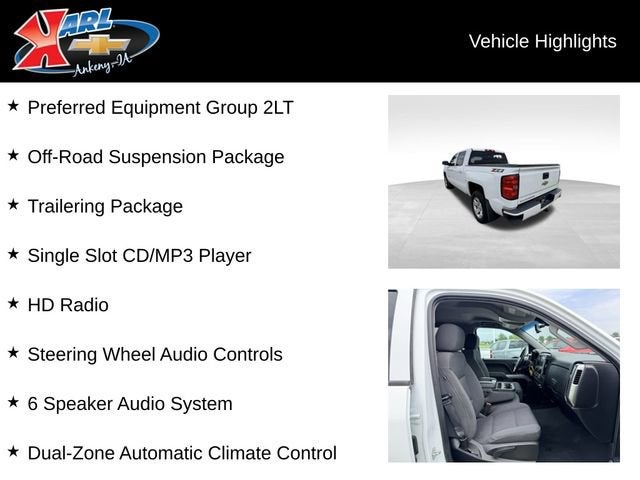 2018 Chevrolet Silverado 1500 LT